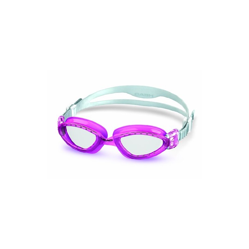 Head Superflex Jnr Swim Goggle - Clear/Magenta
