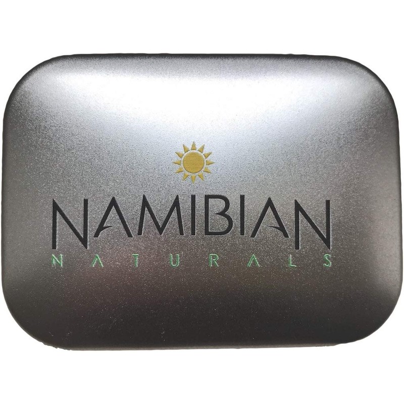 !NARA NAMIBIA natural cosmetics Metal Soap Box Silver - Individually