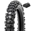110/100-18 4PR TT 64M Dirt Bike Front/Rear Tire and Inner