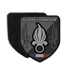 Copytec #36626 Patch Night Camo Légion étrangère Foreign Legion Black Grey