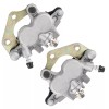 Caltric Front left Right Brake Caliper w/ Pads fits Kawasaki