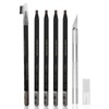 Guapa Waterproof Brow Mapping Pencils – 5 Pieces Peel-Off Eyebrow