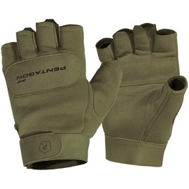 Pentagon Men's 1/2 Duty Mechanic Gloves Olive Large