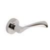 Excel Architectural XL3840 Aztec Passage Door Handles on Round Rose,