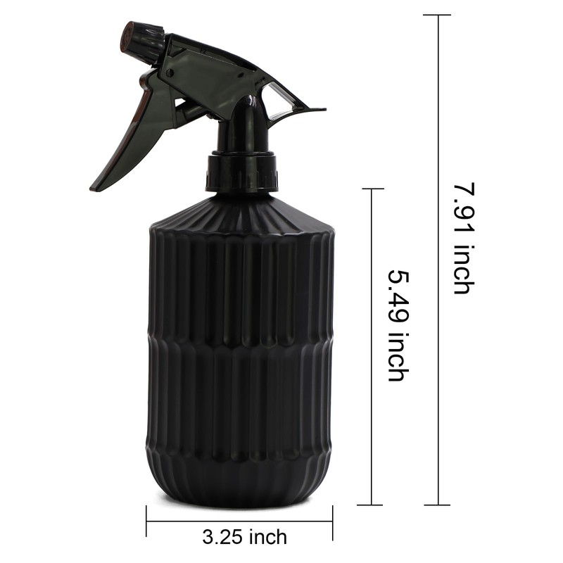 OFFIDIX Glass Spray Bottle, Pressure Watering Can, Indoor Plant Mister,