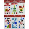 Christmas Gel Cling Stickers for Windows and Mirrors - 6