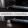 2PCS Cute Kitten Car Door Lights Projector, Universal Car Door