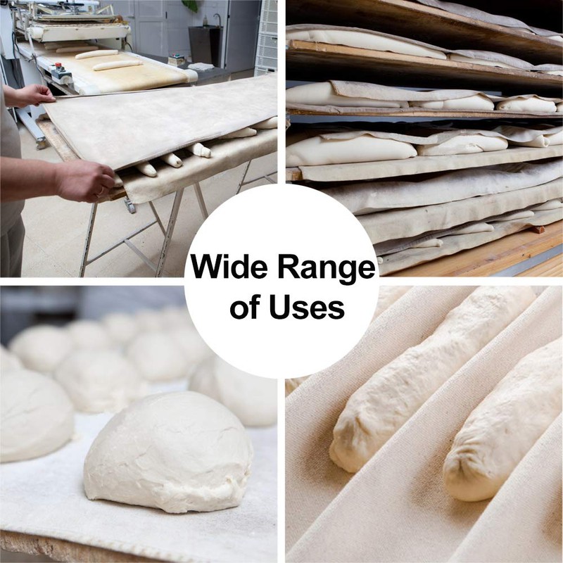BUZIFU Baking Cloth Linen Professional Fermentation Cloth Baker's Linen Dough