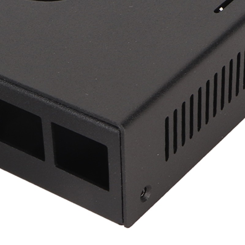 Metal Case with Cooling Fan IP30 Protection Better Heat Dissipation