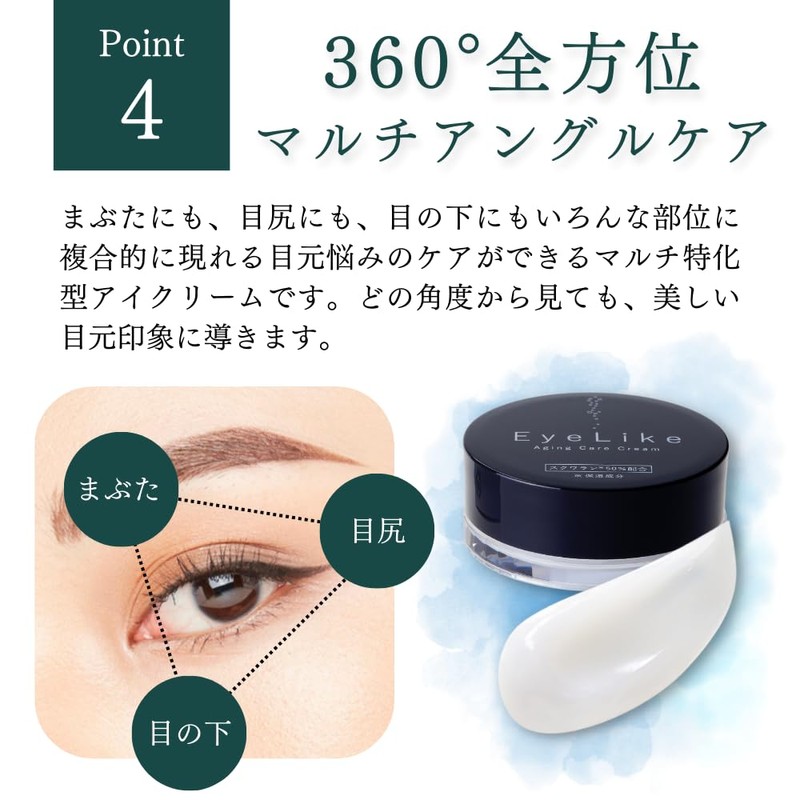 Grabiness EyeLike Eye Cream, 0.5 oz (15 g), Approx. 1