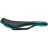 BEL AIR 3.0 MAX LUX-ALLOY RAIL SADDLE Black Microfibre Top/Turquiose