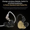 Wired Monitor Earbuds with Dual Driver Technology, High-Fidelity Stereo Sound,