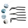 CNCEST Sheet Metal Hand Seamers,3-Pieces Straight & 45° & 90°