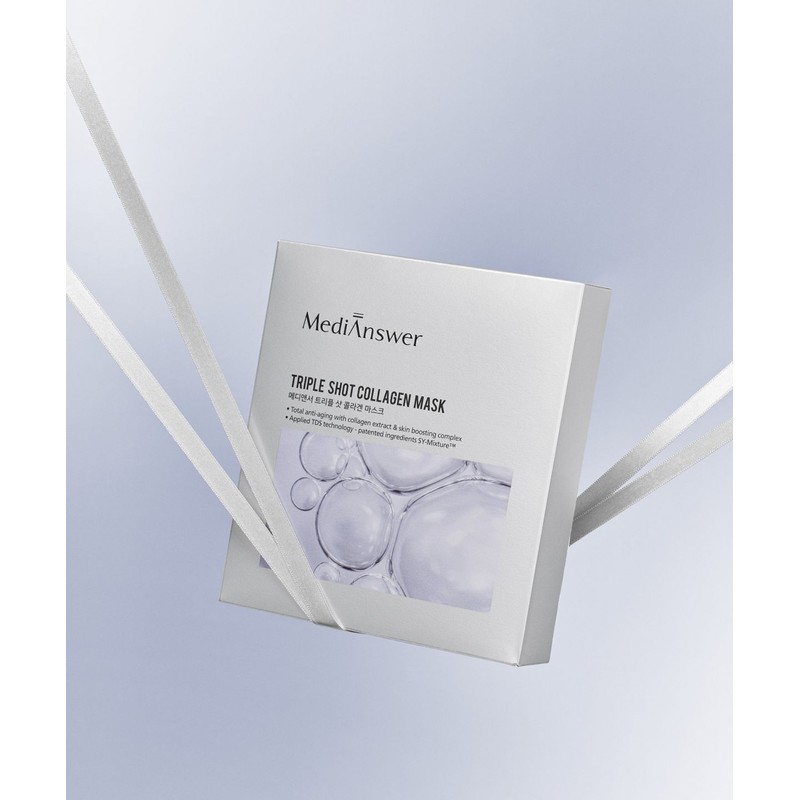 Medianswer Triple Shot Collagen Mask 8 Sheets