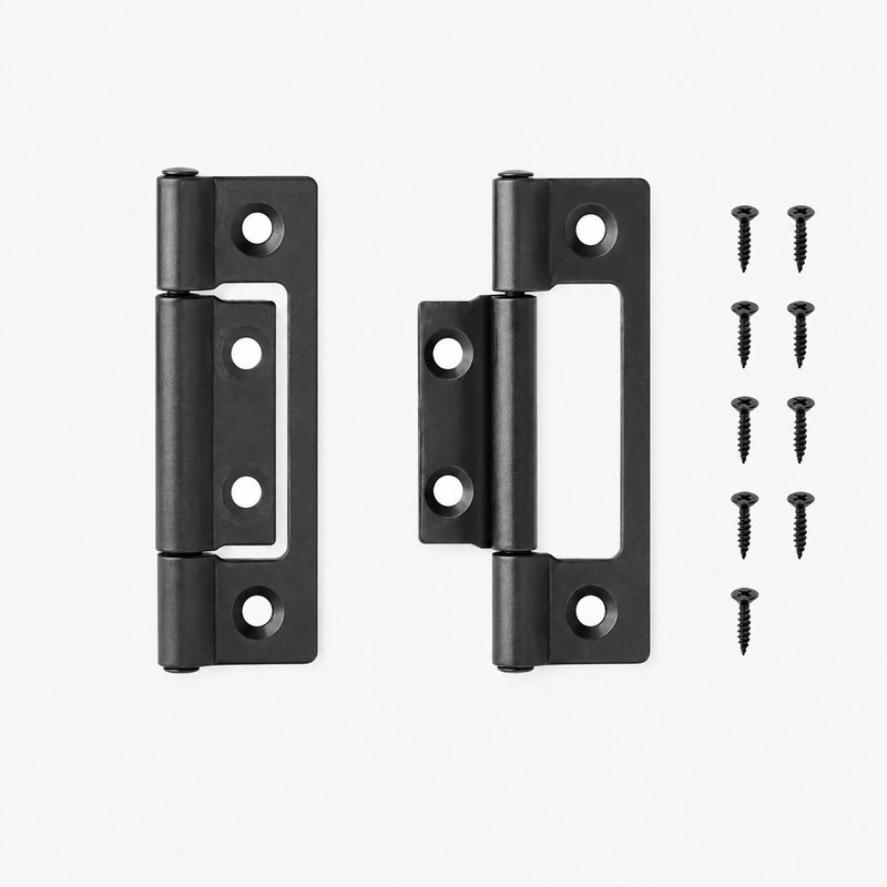 Flat Metal Hinges for Cabinets & Wooden Boxes – 360