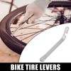 X AUTOHAUX 2pcs Bicycle Flat Head Tyre Lever Tire Wrench