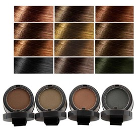UNYOKE Hairball Hair Shadow Dark Brown/Waterproof/Small Face Makeup/Hairline/Thinning/Hairline Powder 1pcs(x1)-1# Dark Brown
