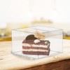 Oomcu 40 Pack Clear PET Plastic Boxes,Transparent Favor Candy Bakery