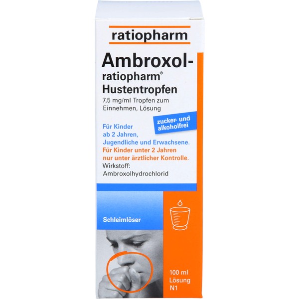 ratiopharm Ambroxol-ratiopharm Hustentropfen, 100 ml Lösung