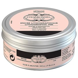 Lefranc Bourgeois Charbonnel Professional Litho Ink Roll Up Black 200ml (6.76-oz)