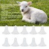 10Pcs Goat Nursing Nipple, Milk Bottle Bucket Nipple Replacement Soft