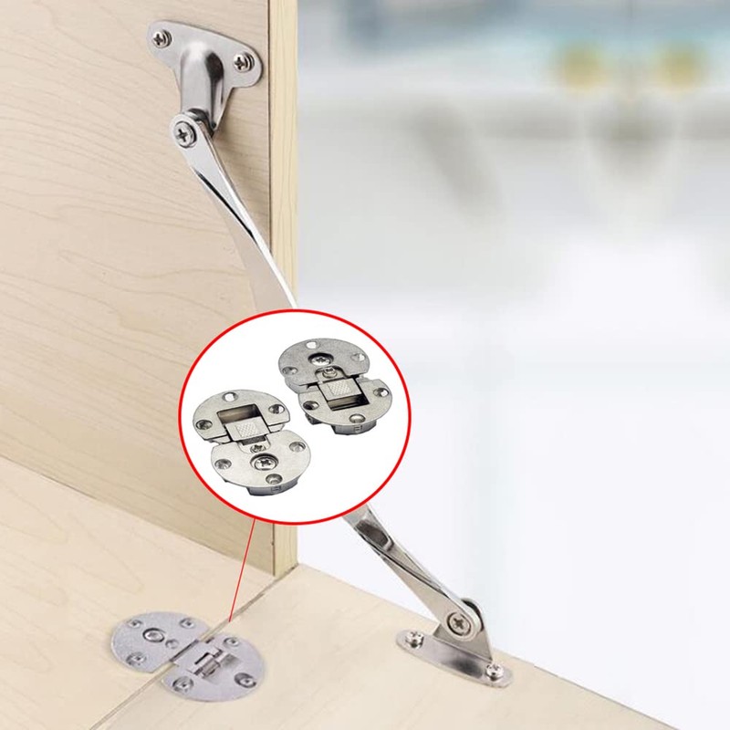 KAFENDA 2 Pieces 90 Degree Hinge,Hinges for Kitchen cabinets, Drop