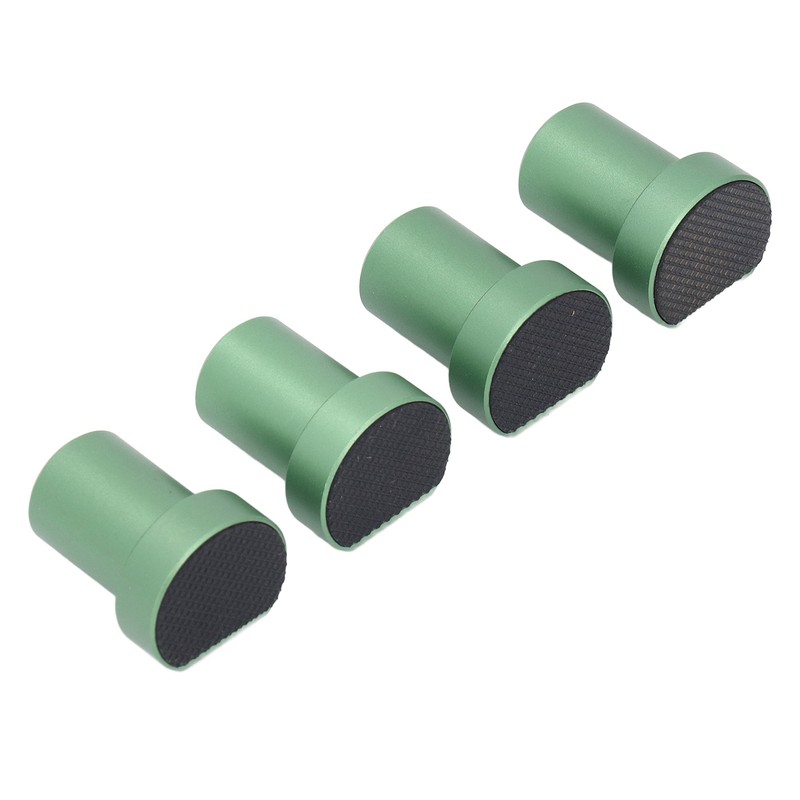 4Pcs 20mm Woodworking Bench Dogs Aluminum Alloy 2 Flat Sides