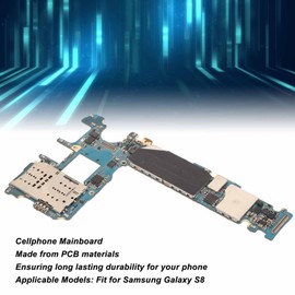 Mainboard for S8, 64GB Memory Mobile Phone Motherboard, Unlock Cellphone Mainboard for Professional Installation (US Version)