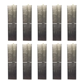 Sidco Supply 7” Inch Weldable Rectangle Hinges – Heavy Duty Gate Hinges – Weld On Hinges – Weld On Gate Hinges – Square Hinges Weld On - Ball Bearing Gate Hinge - Heavy Duty Weldable Hinges