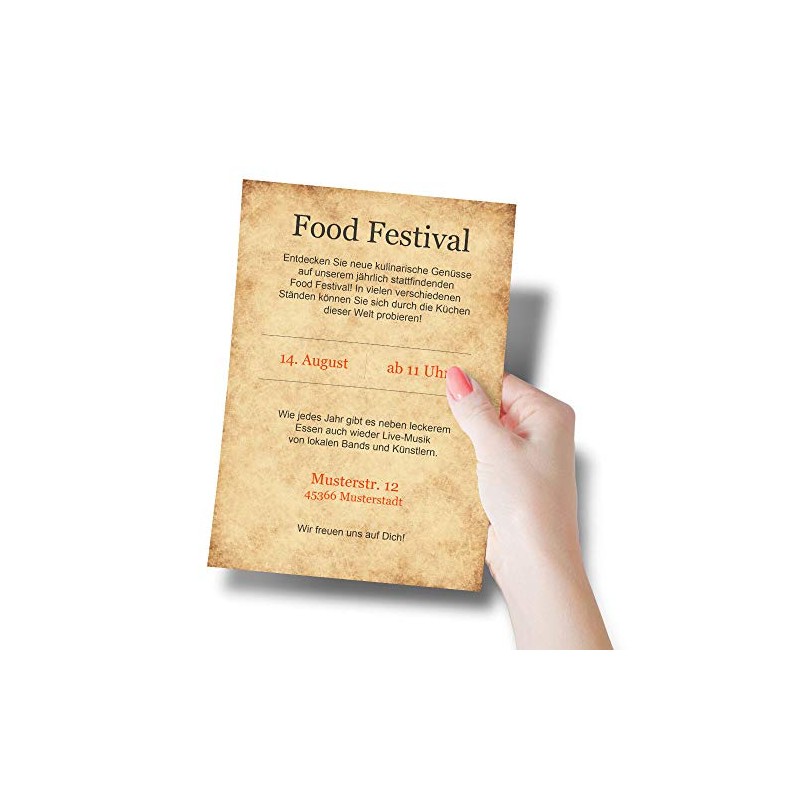 Antique & History History Letter Paper DIN A5 Format 100