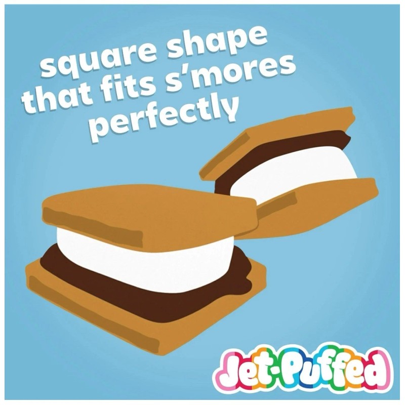 Kraft 2 PK - KRAFT • Jet-Puffed S'MORE Vanilla Marshmallows