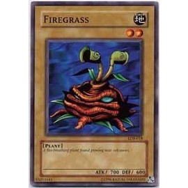 Yu-Gi-Oh! - Firegrass (LOB-018) - Legend of Blue Eyes White Dragon - 1st Edition - Common