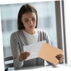 Operitacx 25pcs Transparent Kraft Paper Envelopes for Bank Legal Envelope