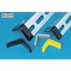 TRUSCO TVL502BK Angle Cover for 50 Square Black Pack of