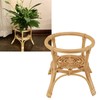 Plant Stand Flower Pot Rack Rattan Minimalist Stable 9.4in Diameter