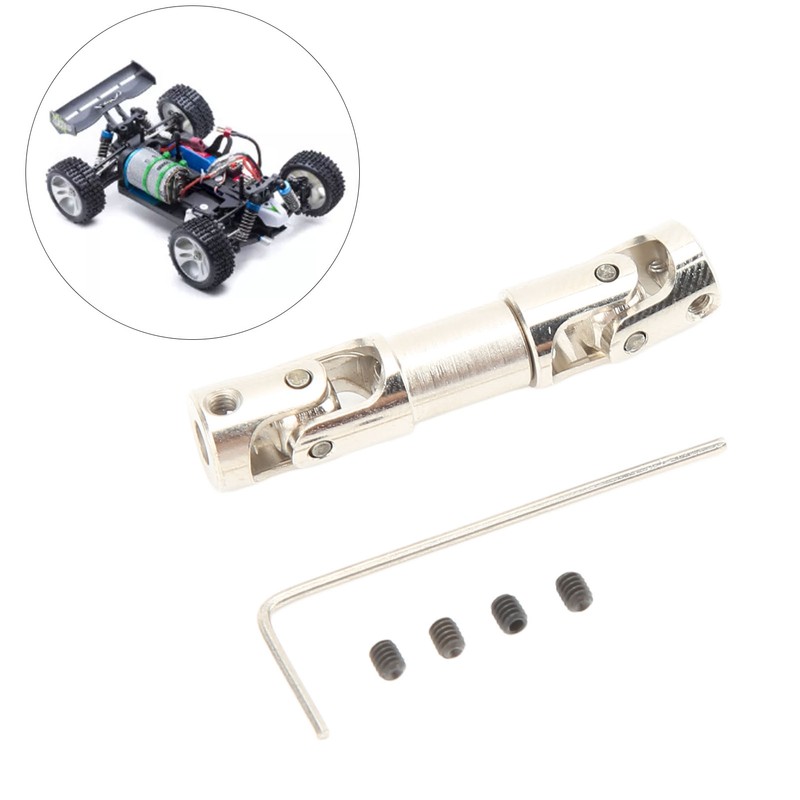 RC Middle Drive Shaft Replacement Adjustable Steel Transmission Shaft for