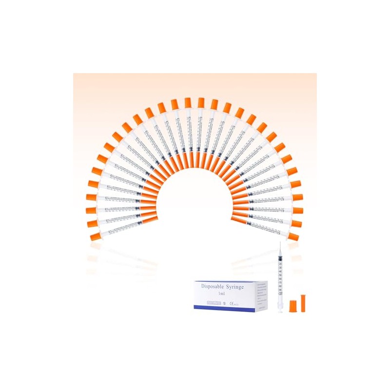 Herramienta desechable de 1 ml/cc, 30 g de 1/2 pulgada,