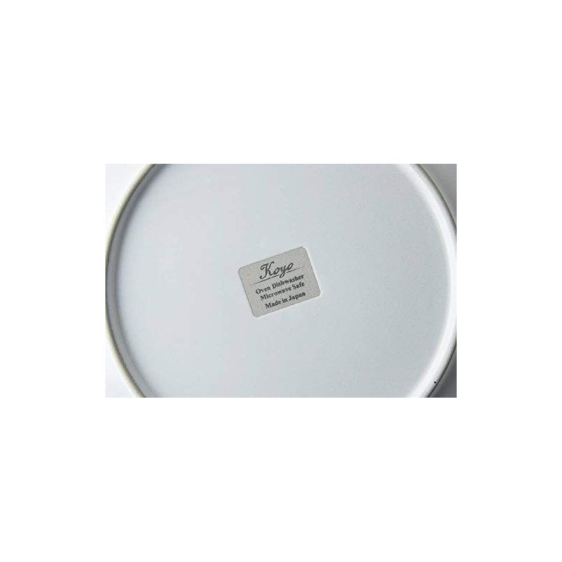 Yamanashi 42190442 Small Plate, White, 16 Scouche Grace