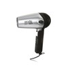 Secador inico de cabello Andis Fold-n-go de 1875 vatios, plateadonegro