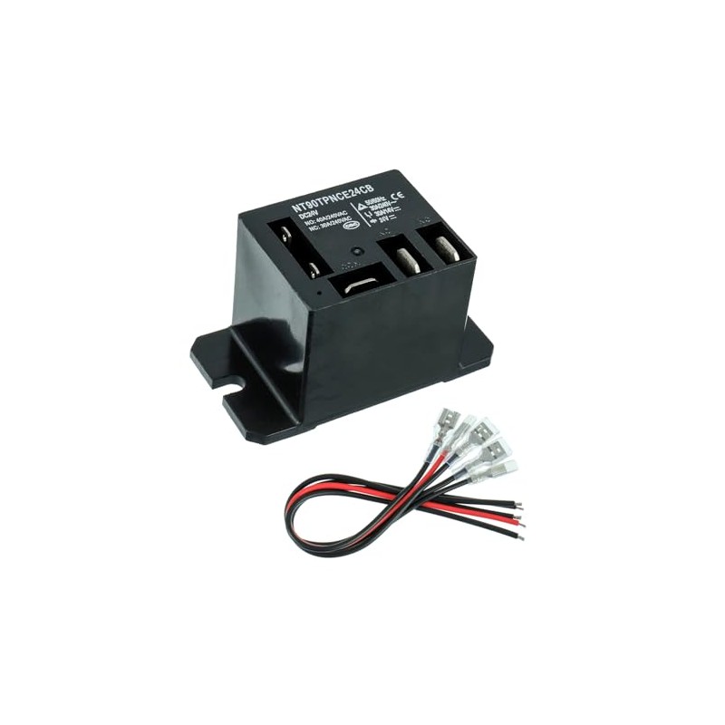 JAMHER 1 Pack NT90-DC24V-10X Power Relay DC 24V Coil 30A