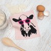 Retro Kitchen Compostable Sponge Cloth - Cow, 1 Cloth