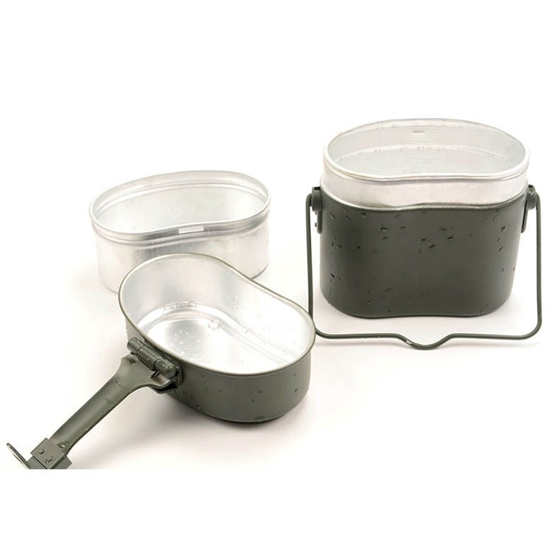Military Mess Tin Multifunction Proper Size Aluminium Alloy Portable Military