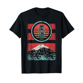 Judo Kanji Retro 80s Style T-Shirt