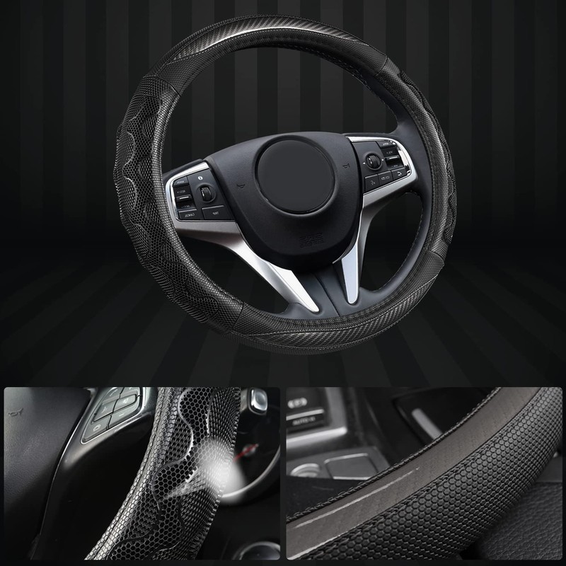 GIANT PANDA Steering Wheel Cover for Acura RDX and MDX,
