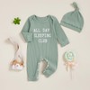 Fernvia Newborn Baby Boy Clothes Letters Print Bodysuit 3 6