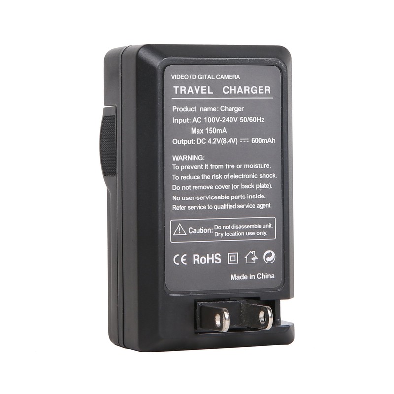 Dracast 1x NP-F 2200mAh Battery and 1 Charger Kit, Black