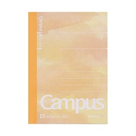 Limited Edition Mini Campus Notebook, Watercolor, B Ruled [Yellow] Cute 99K NO-242BN-Y