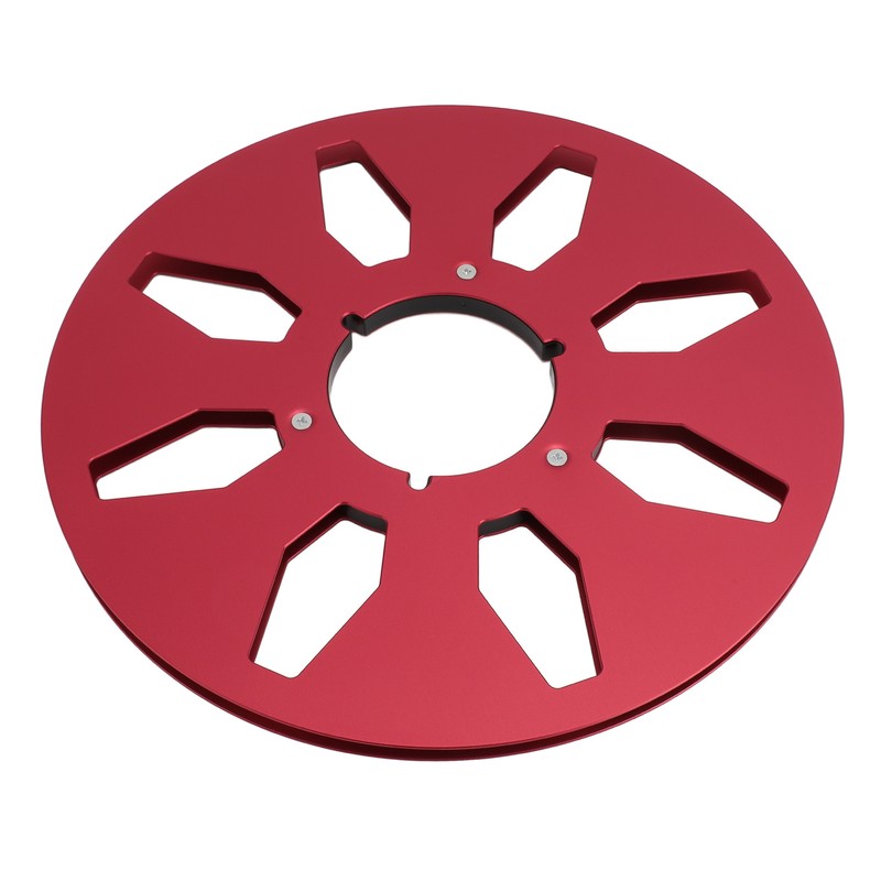 1/4 10.5 Inch Empty Tape Reel Professional 8 Holes Wind