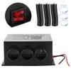 12V 300W Car Heater, 3 Hole Portable Winter Heating Warmer