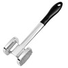 ZONADAH Meat Tenderizer Stainless Steel Mallet Hammer Meat Pounder Double-Sided